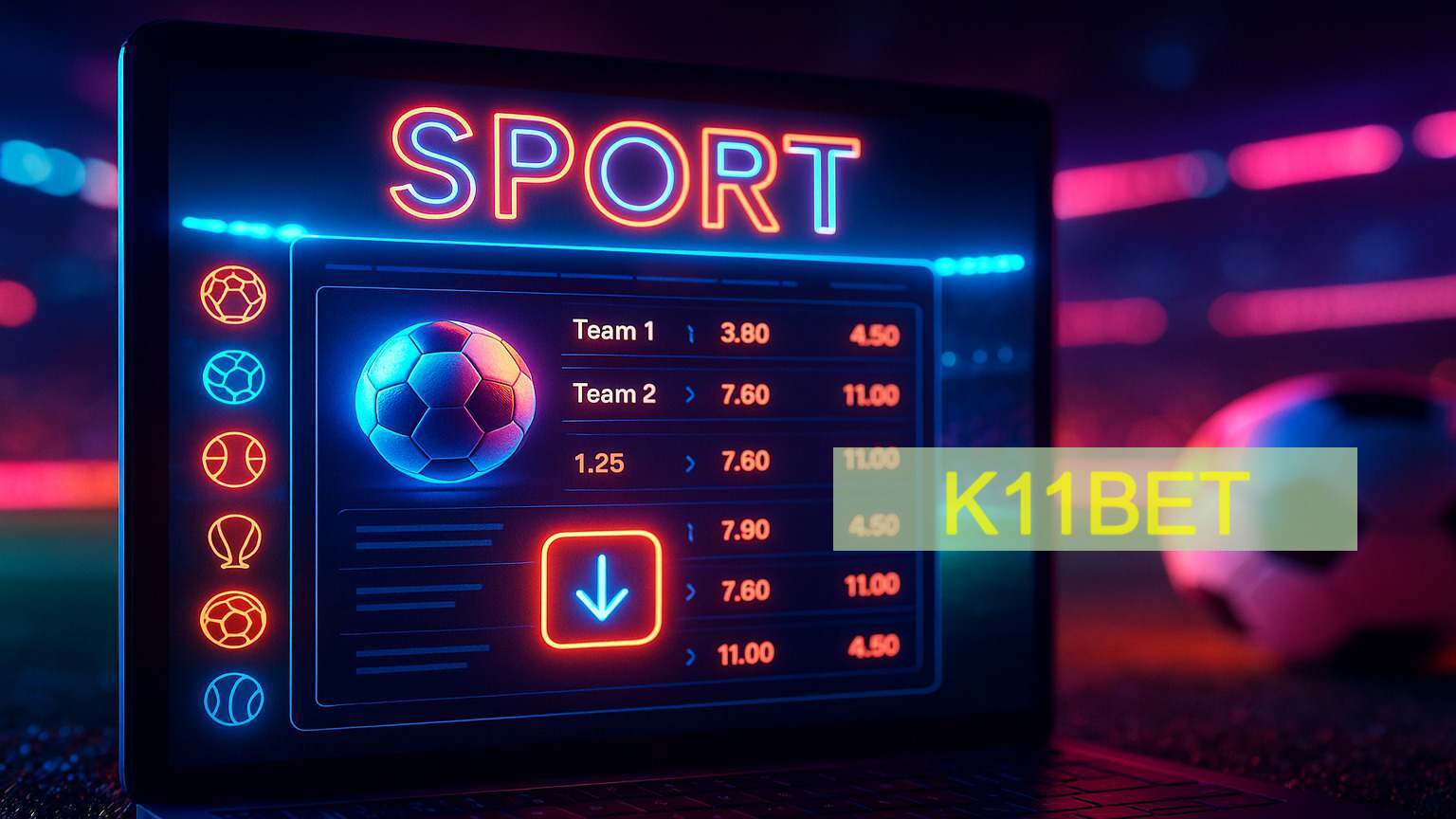 Variedade de Esportes